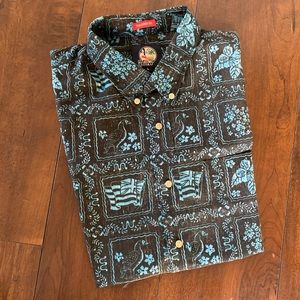 Mens Reyn Spooner Hawaiian Shirt sz. L